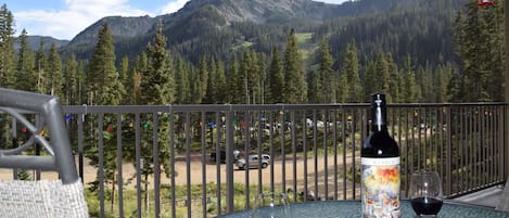 Mountain Escape!  Priceless view from the large covered deck and windows.  