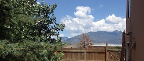 Side yard with Taos Mountain View