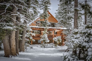 Winter at the Cabin (Front)
