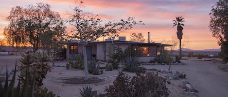 The homestead at sunset