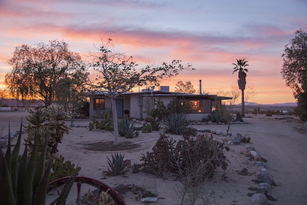 The homestead at sunset