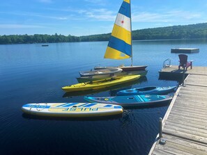 Canoes, kayaks and paddle boards!