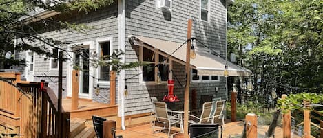 Cozy cottage with new wrap-around deck and awning
