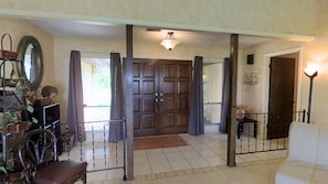 main entrance door
