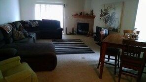 52" Cable TV.   Netflix