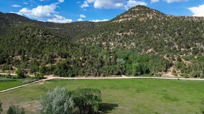 The Happy Our Ranch house sits on 50 unspoiled acres!