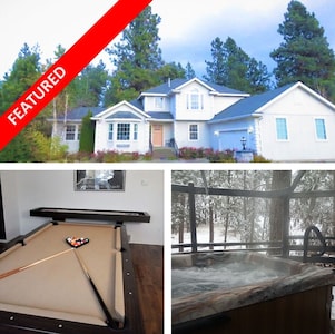 Hot Tub w/a View Luxury Home=A Perfect Staycation•PING PONG•POOLTABLE•Beds for19