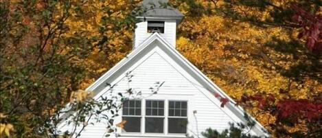 Schoolhouse in Autumn