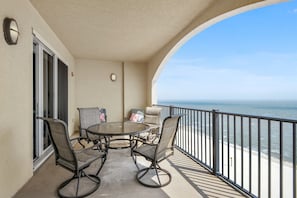 1207 balcony. 12th story view and private balcony
