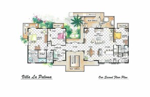 Floor Plan of the Second Floor