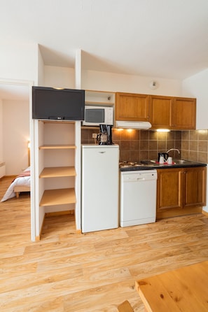 Prepare meals in the comfort of your very own kitchenette.