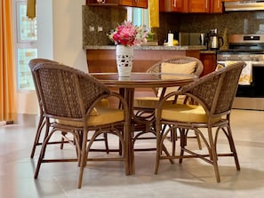 Dining Room and Kitchen (in background).