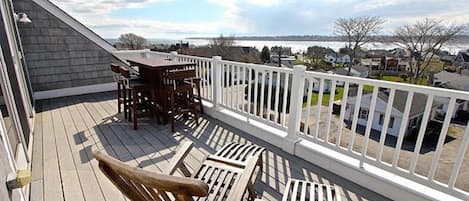 Private deck off 3rd floor master suite