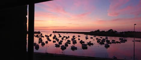 Vue imprenable sur le port de Barfleur, un lever de soleil ☀ 