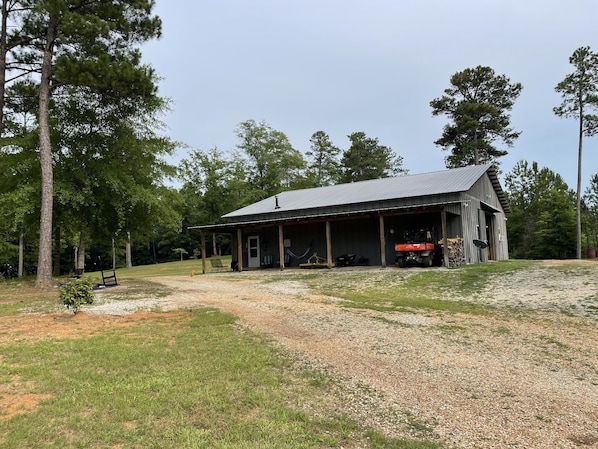 The Bunkhouse is an 800 square foot apartment inside the barn.