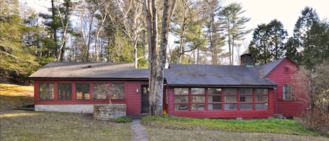 Front of the Red Cottage