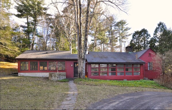 Front of the Red Cottage