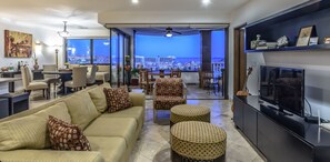 Our Family room opening our onto the Balcony.
