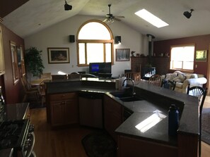 Kitchen counter in granite