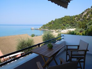 Sea view from the balcony
