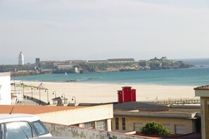 Vue sur la plage/l’océan