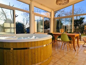Bubbelpool inomhus