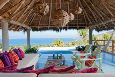 View of the Pacific Ocean from the Living room