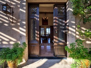 Entrance to main house