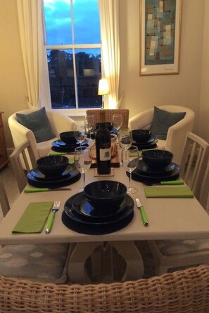 Dining table for 6.