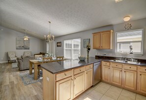 open kitchen