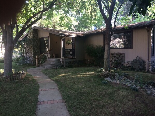 Front of cabin