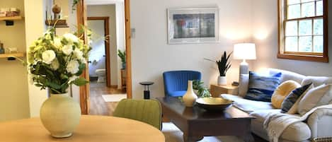 Welcome to the Garden Apartment! Freshly renovated, spacious, private and serene