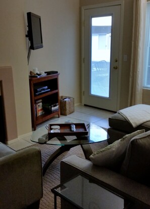 Living Room Access to Patio