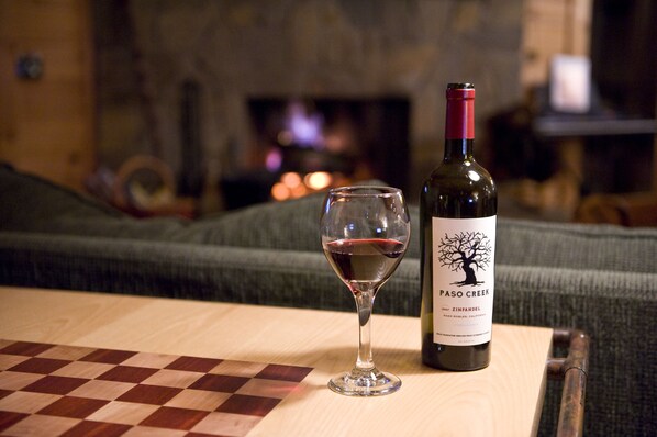 The huge, soaring, yet cozy Great Room is the Heart of the Cabin