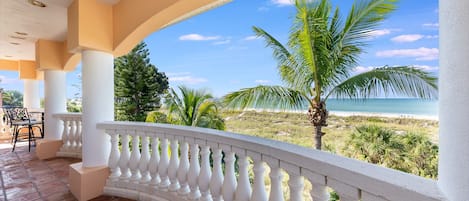 Picturesque Views at Seaside Elegance - Take in picture-perfect views while out on the balcony! Enchanting ocean waves paired with beautiful, white sands are an unforgettable sight!