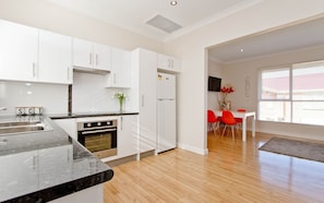 Kitchen from rear entrance