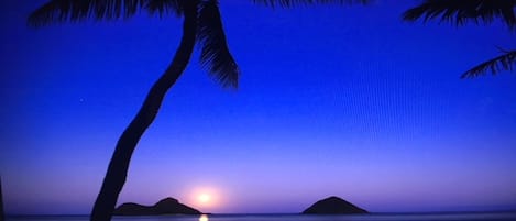 Mokulua Islands By 
Moonlight