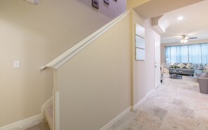 Living Room and Stairs