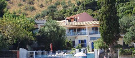 Villa from the sea