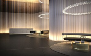 Sala de estar en el lobby