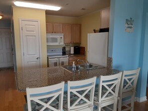 Eat in full service kitchen. 