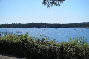 View of the ocean in front of Cottage