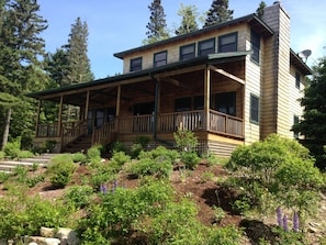 Front porch and garden