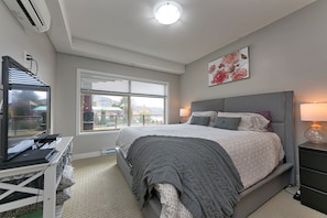 Our master suite is perfect to relax after a long day at the beach!  King bed!