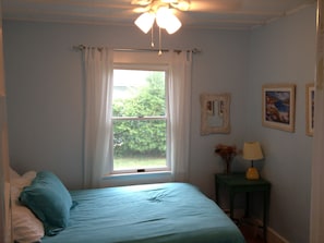 second bedroom with full size bed