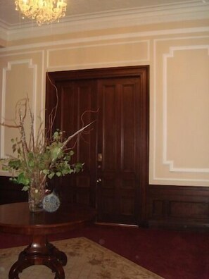 Parlor entrance to Unit B