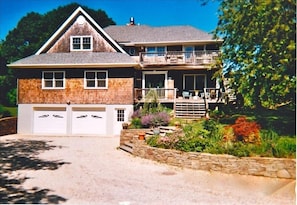View of the front of the house