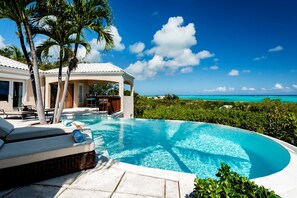 Infinity Pool and Outdoor BBQ/Kitchen