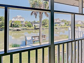 Screened Porch View