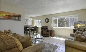 Living Room with sofa sleeper